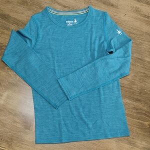 Smartwool Teal Long Sleeve Shirt